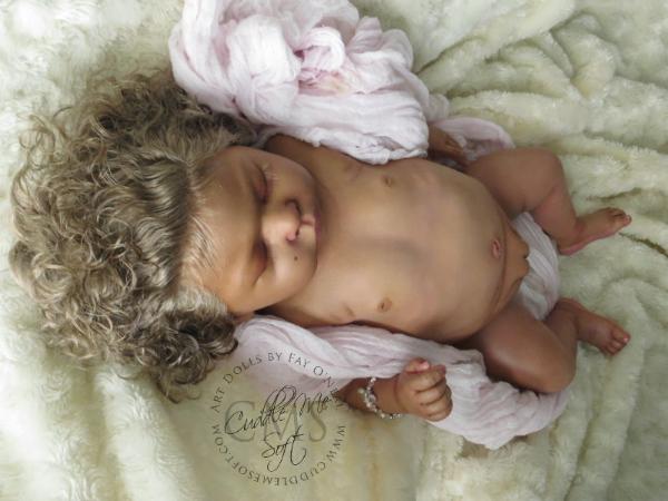 Biracial Reborn Baby Girl For Sale