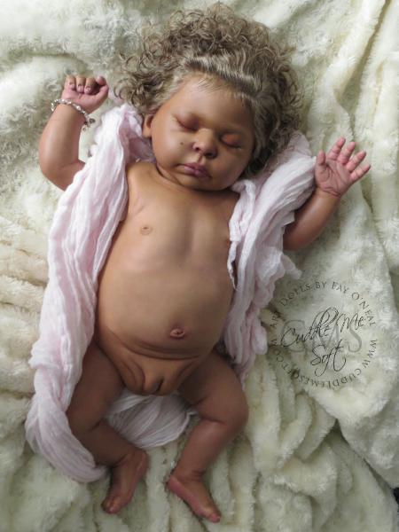 Biracial Reborn Baby Girl For Sale