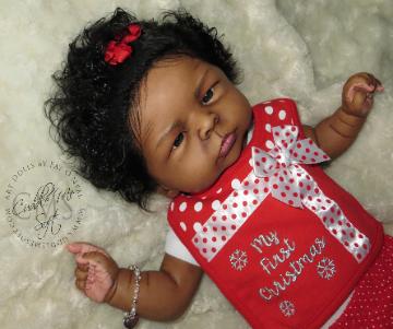 Realistic AA / Ethnic Reborn Baby Girl for sale