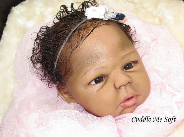 Lifelike AA / Ethnic Reborn Baby Girl for sale 