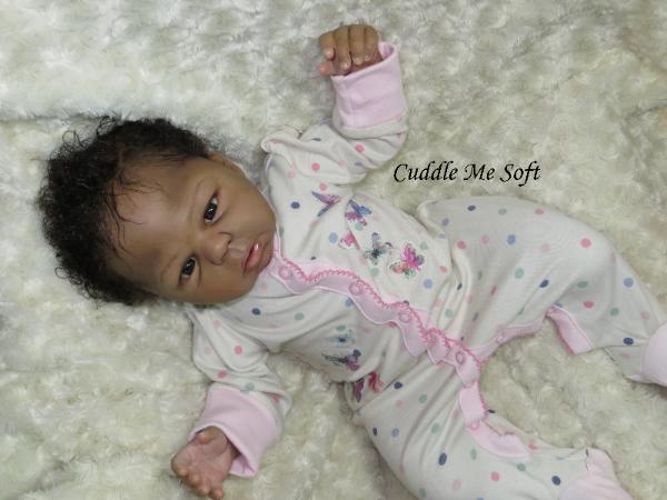 Lifelike AA / Ethnic Reborn Baby Girl for sale 