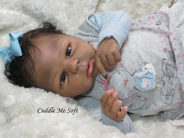 Lifelike AA / Ethnic Reborn Baby Girl for sale 