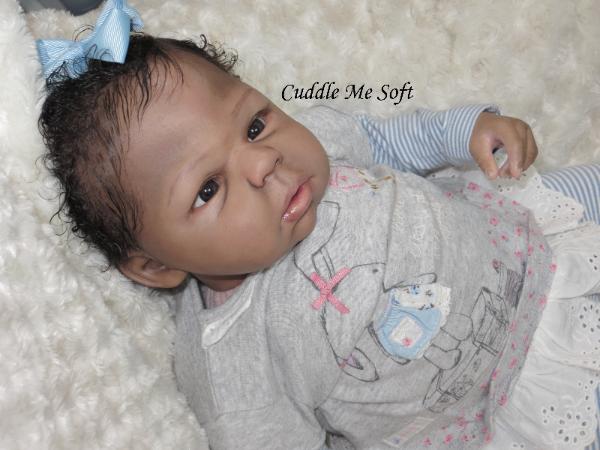 Lifelike AA / Ethnic Reborn Baby Girl for sale 