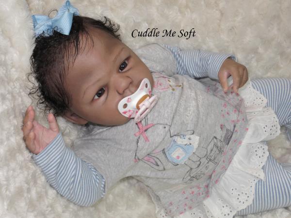 Lifelike AA / Ethnic Reborn Baby Girl for sale 