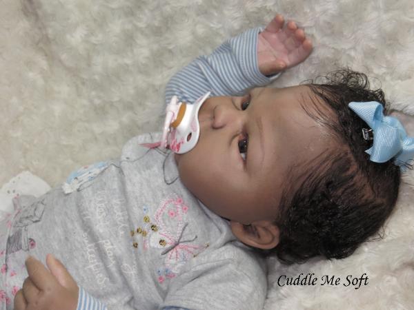 Lifelike AA / Ethnic Reborn Baby Girl for sale 