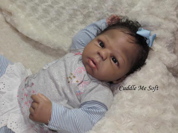 Lifelike AA / Ethnic Reborn Baby Girl for sale 