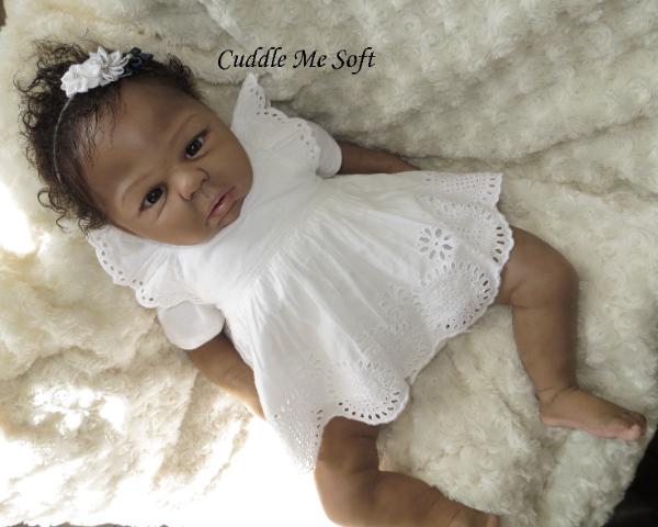 Lifelike AA / Ethnic Reborn Baby Girl for sale 