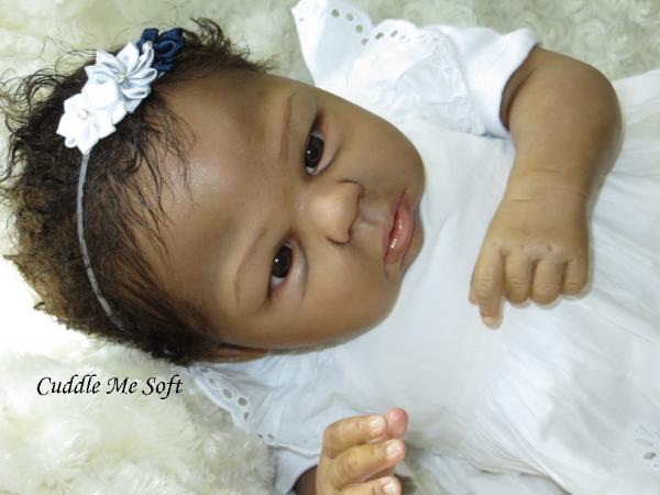 Lifelike AA / Ethnic Reborn Baby Girl for sale 