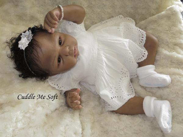 Lifelike AA / Ethnic Reborn Baby Girl for sale 