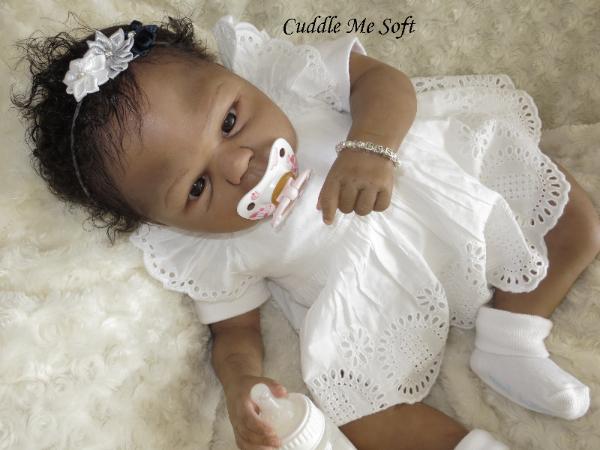 Lifelike AA / Ethnic Reborn Baby Girl for sale 