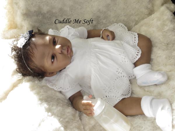Lifelike AA / Ethnic Reborn Baby Girl for sale 