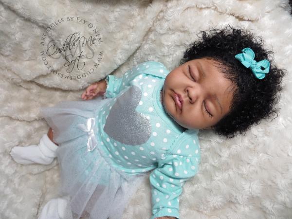 AA / Ethnic Reborn Baby Girl for sale - Avery by Denise Pratt