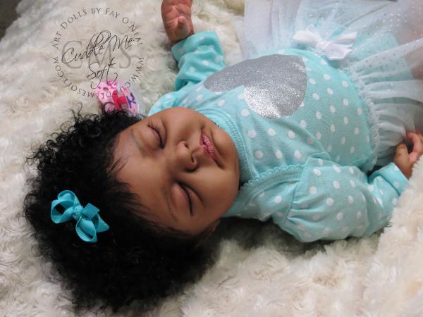 AA / Ethnic Reborn Baby Girl for sale - Avery by Denise Pratt