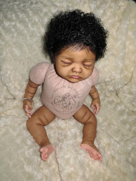 AA / Ethnic Reborn Baby Girl for sale - Avery by Denise Pratt