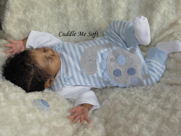 Biracial reborn doll for sale
