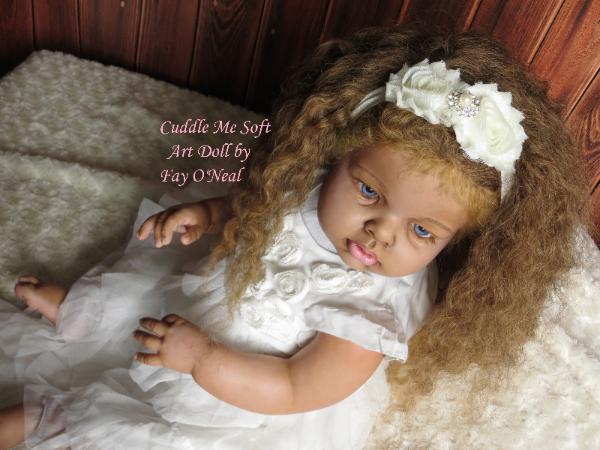 Ethnic reborn baby for sale by Fay O'Neal